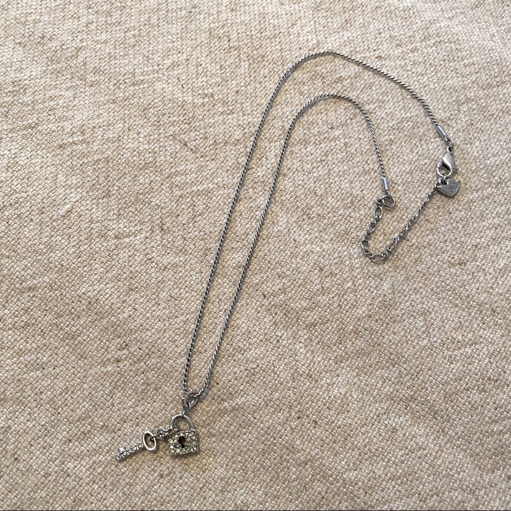 SWAROVSKI Lock & Key Necklace